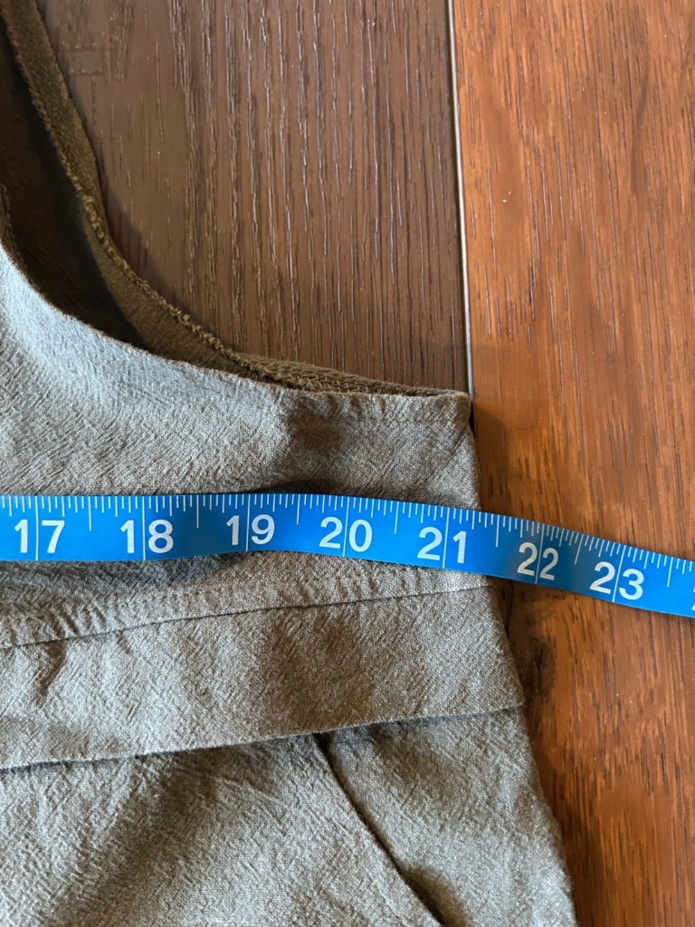 Olive Green Overalls Jumpsuit, Wide Strap Utility Romper, Farmers Market Sz L - Picture 7 of 9
